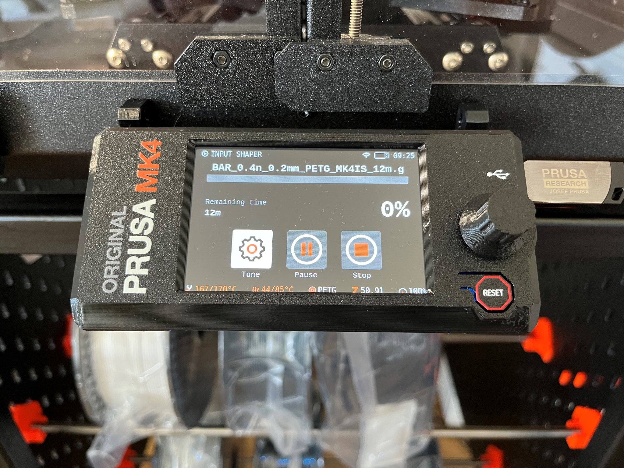 Phản xạ LED hiển thị cho máy in 3D Prusa MK4