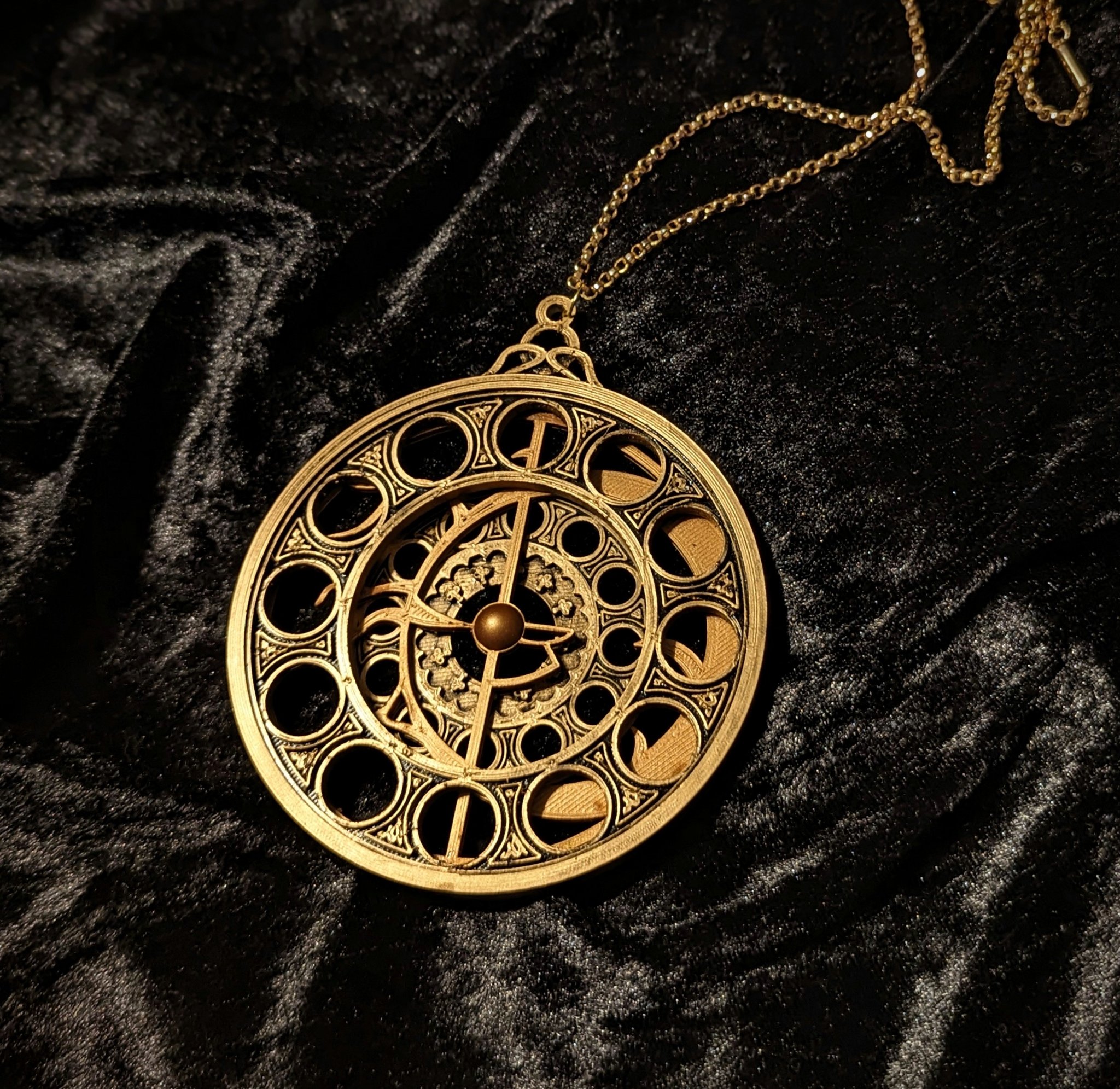 Mặt dây chuyền Thiên Văn 3 Phần từ Bloodborne