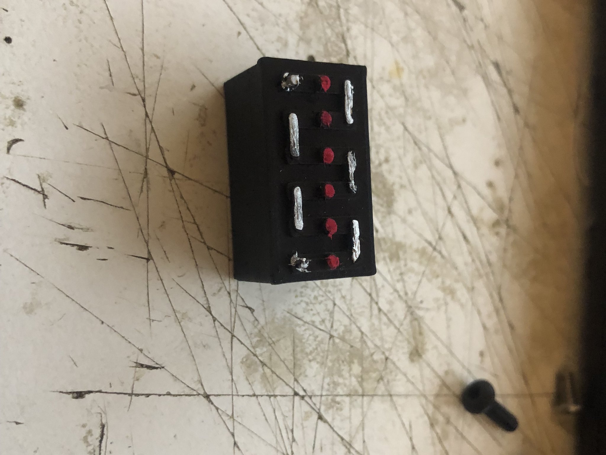 Bình ắc quy retro tỉ lệ 1/14 cho xe tải Tamiya