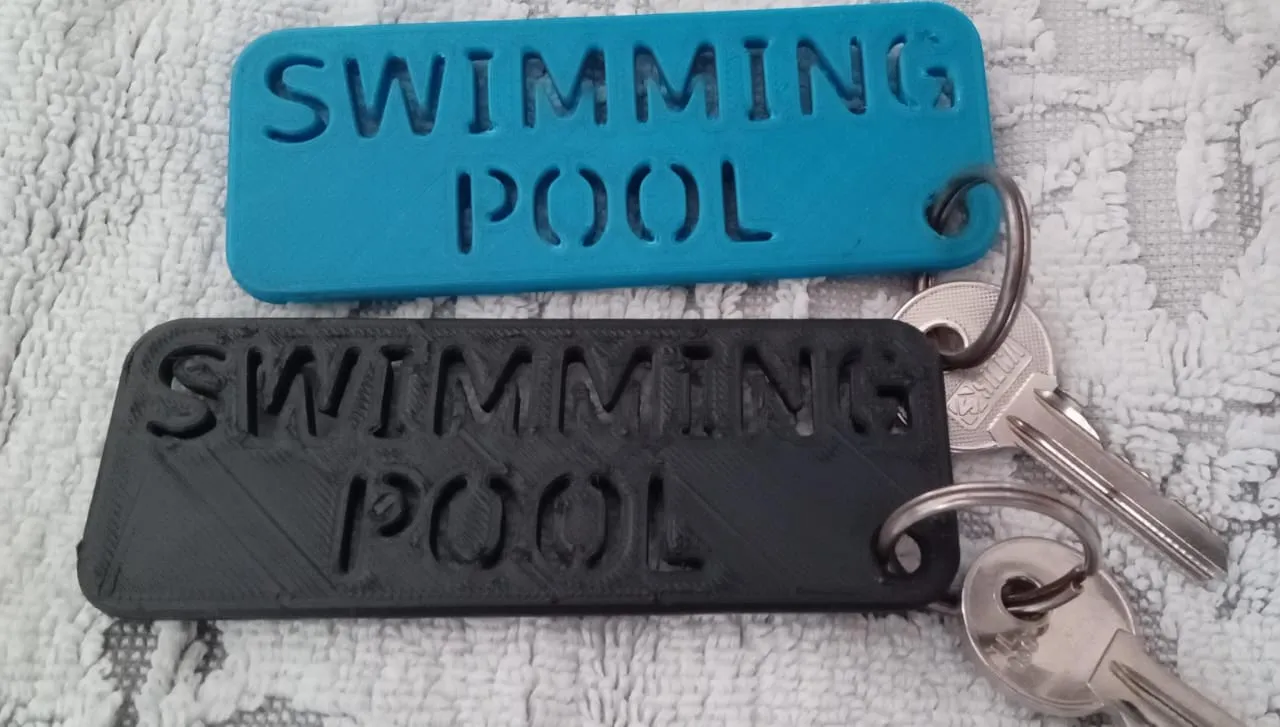 Móc chìa khóa cho bể bơi chung cư