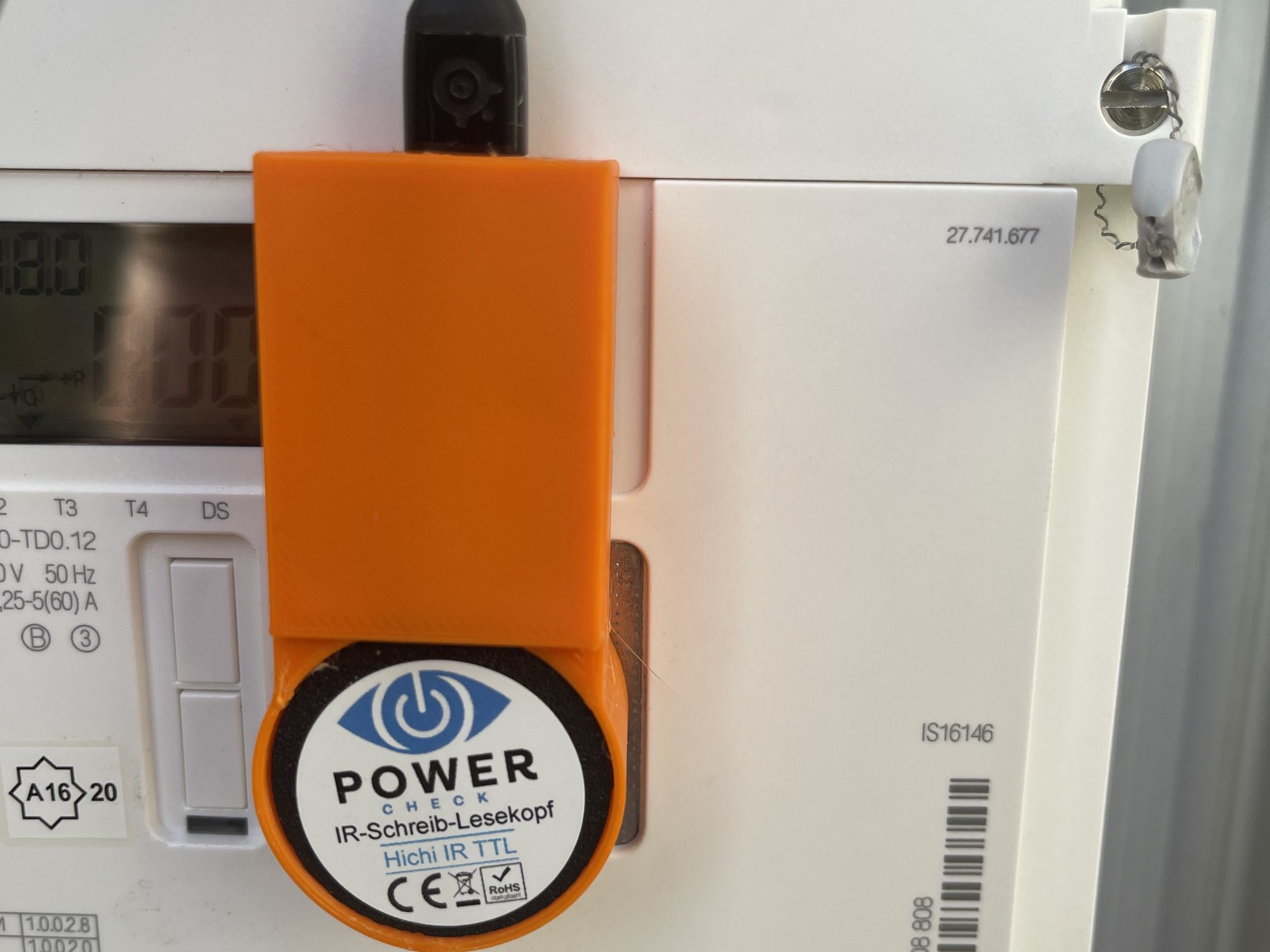 Đầu đọc smartmeter Hichi IR TTL với WEMOS D1 Mini