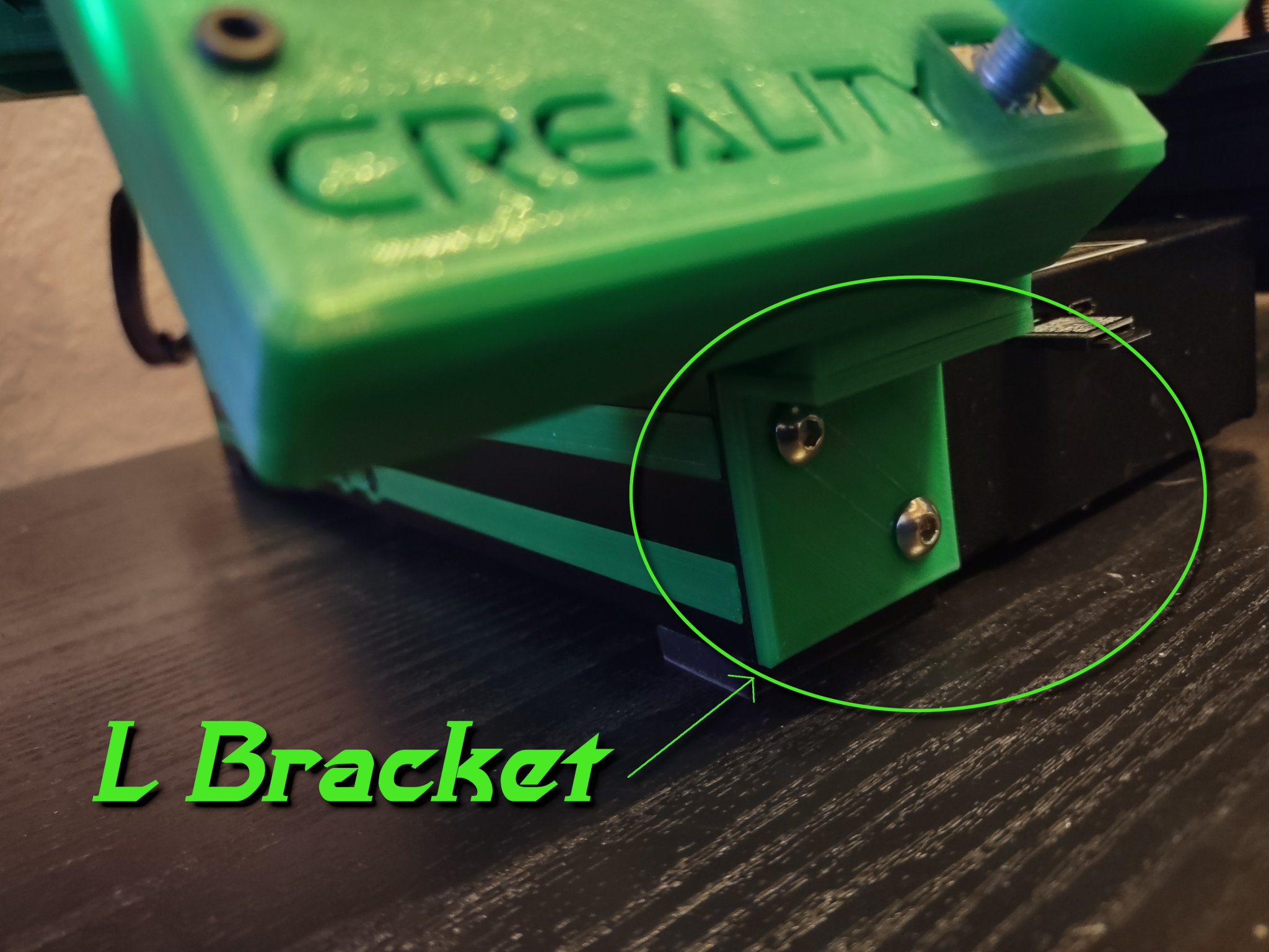 Mở rộng giá đỡ hiển thị bên trái cho Ender 3