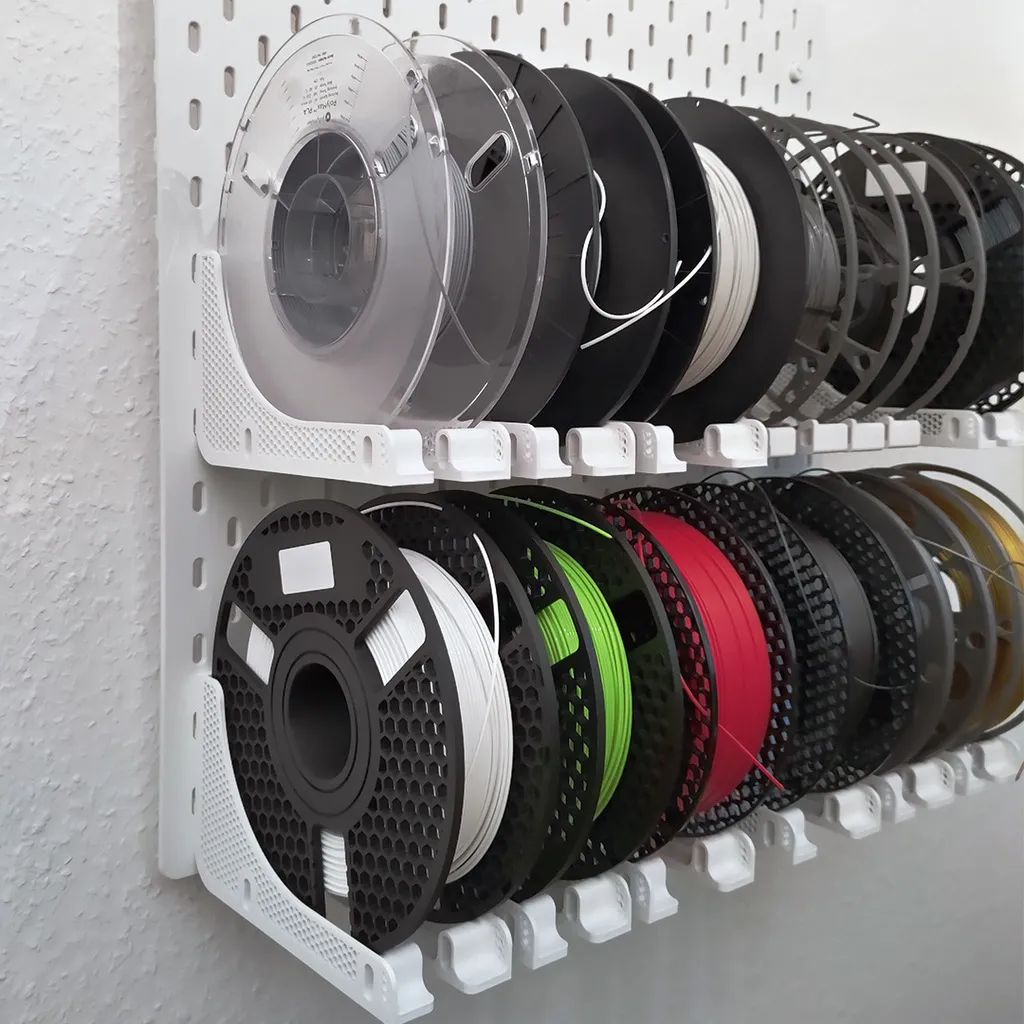 Giá đỡ cuộn filament gắn tường cho bảng SKADIS IKEA