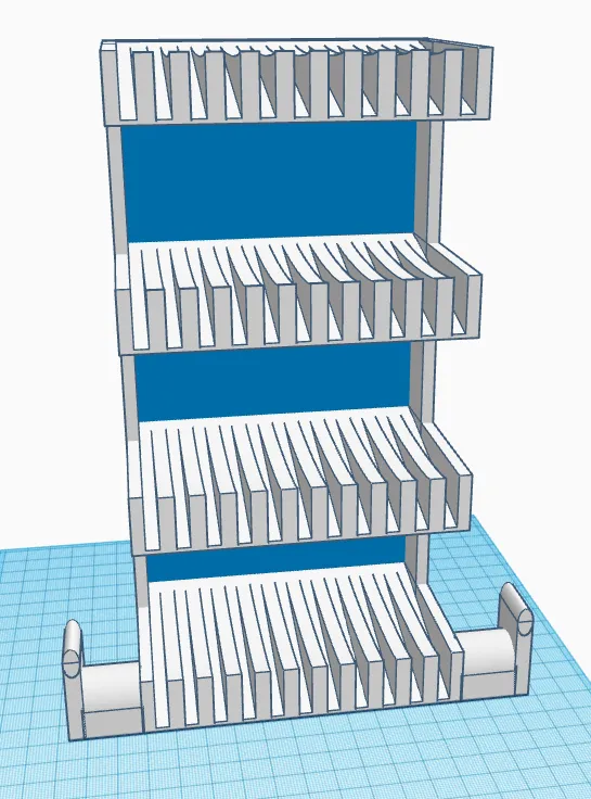 Giá đỡ xà phòng 4 tầng với móc treo tiện lợi
