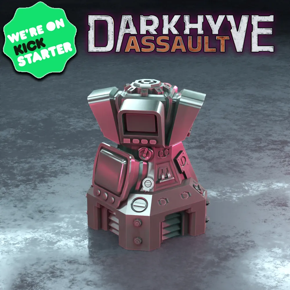 Tổng hợp mô hình địa hình DarkHyve Assault cho trò chơi bàn