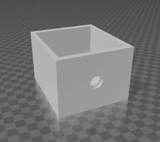 Hộp tiền đồ chơi bằng gỗ với đồng xu tròn