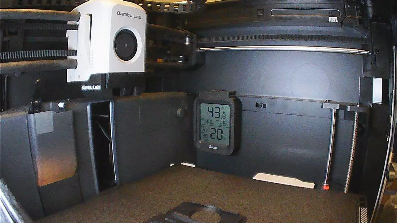 Giá đỡ cảm biến độ ẩm Govee H5075 cho Bambu P1P/P1S/X1C