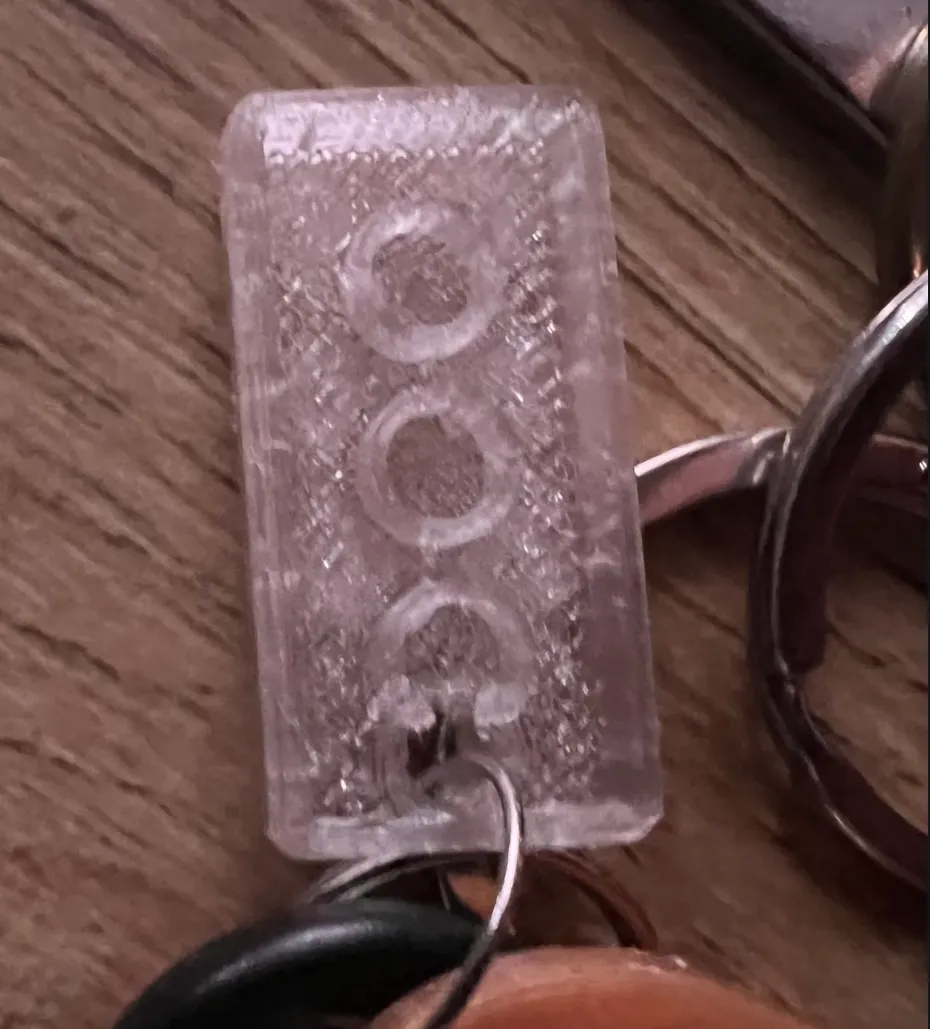 Móc khóa gạch tương thích với LEGO® và Duplo