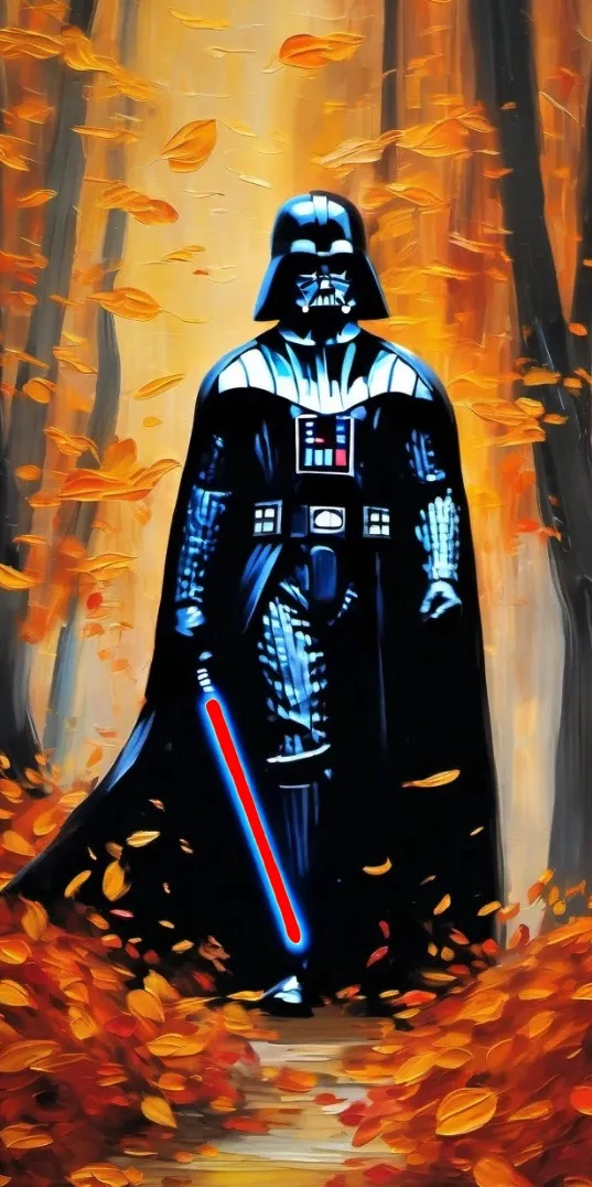 Nhân vật Darth Vader trong mùa thu của Đế chế
