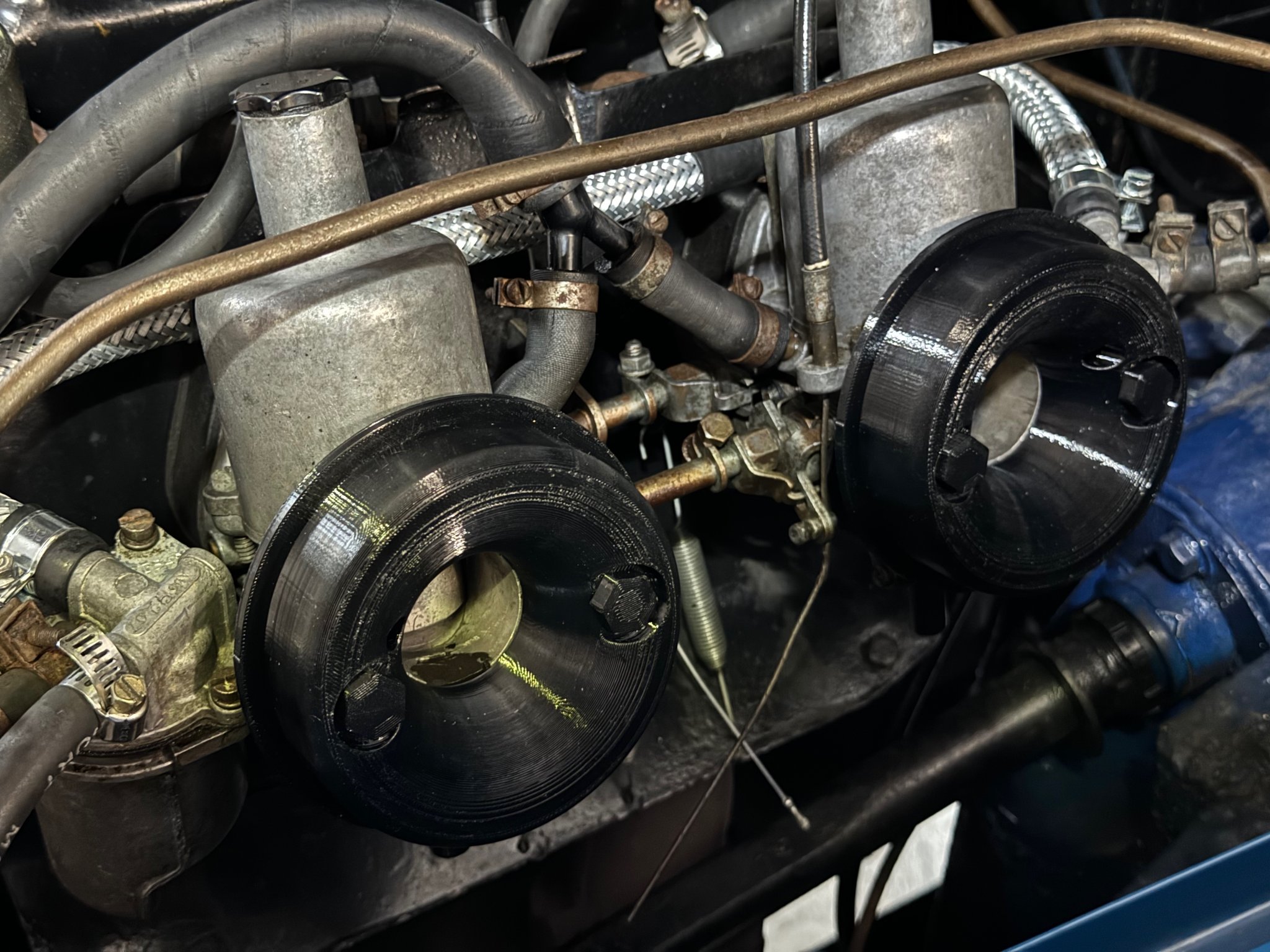 Bộ ống thông khí carburetor SU HS2 cho K&N