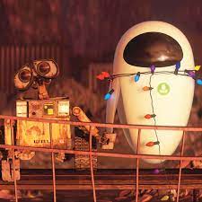 Mô hình nhân vật Wall-E và Eva trong thế giới hoạt hình