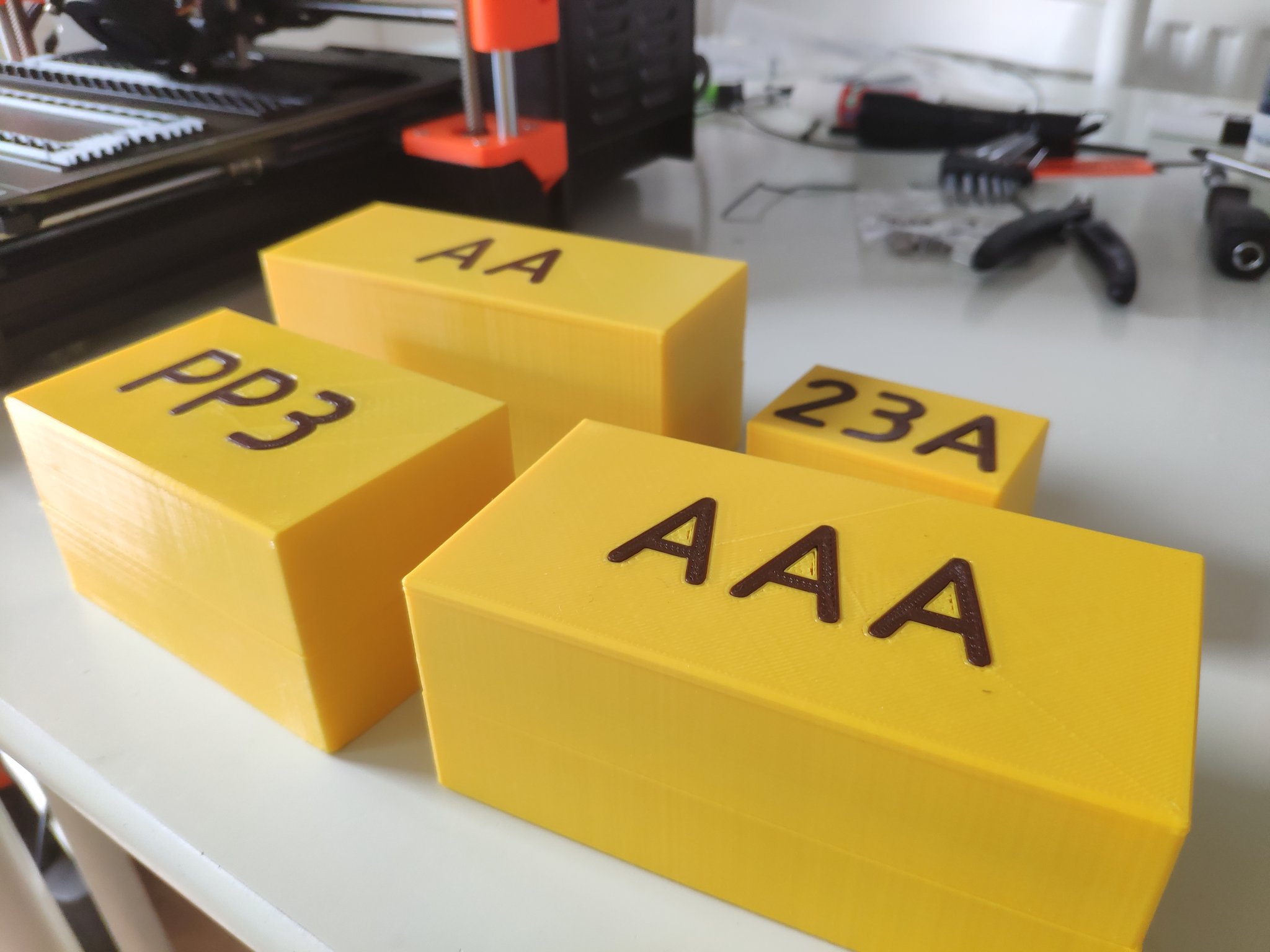 Bộ Hộp Pin Duncan AA AAA PP3 23A (Thêm cả C và D)