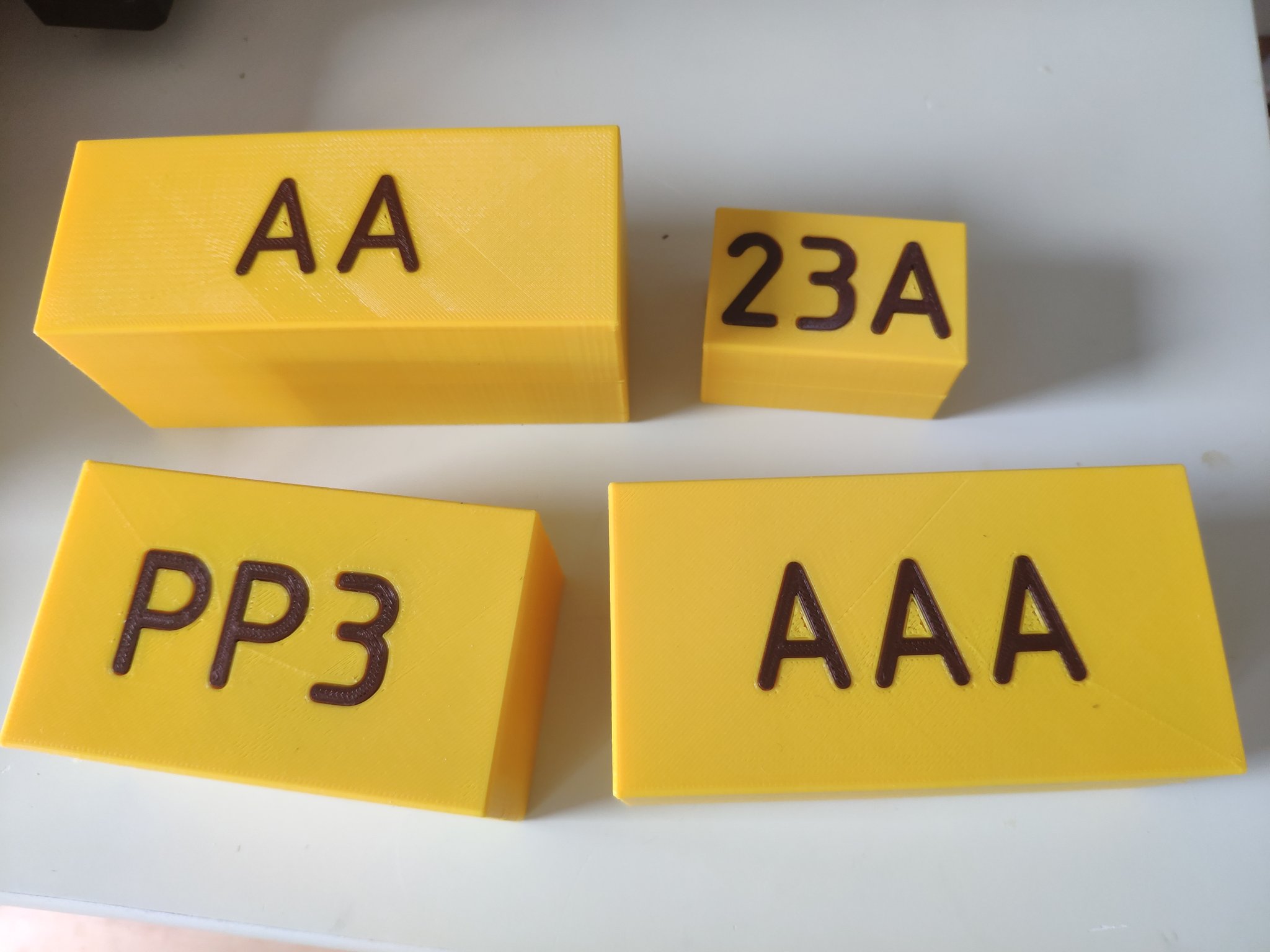 Bộ Hộp Pin Duncan AA AAA PP3 23A (Thêm cả C và D)