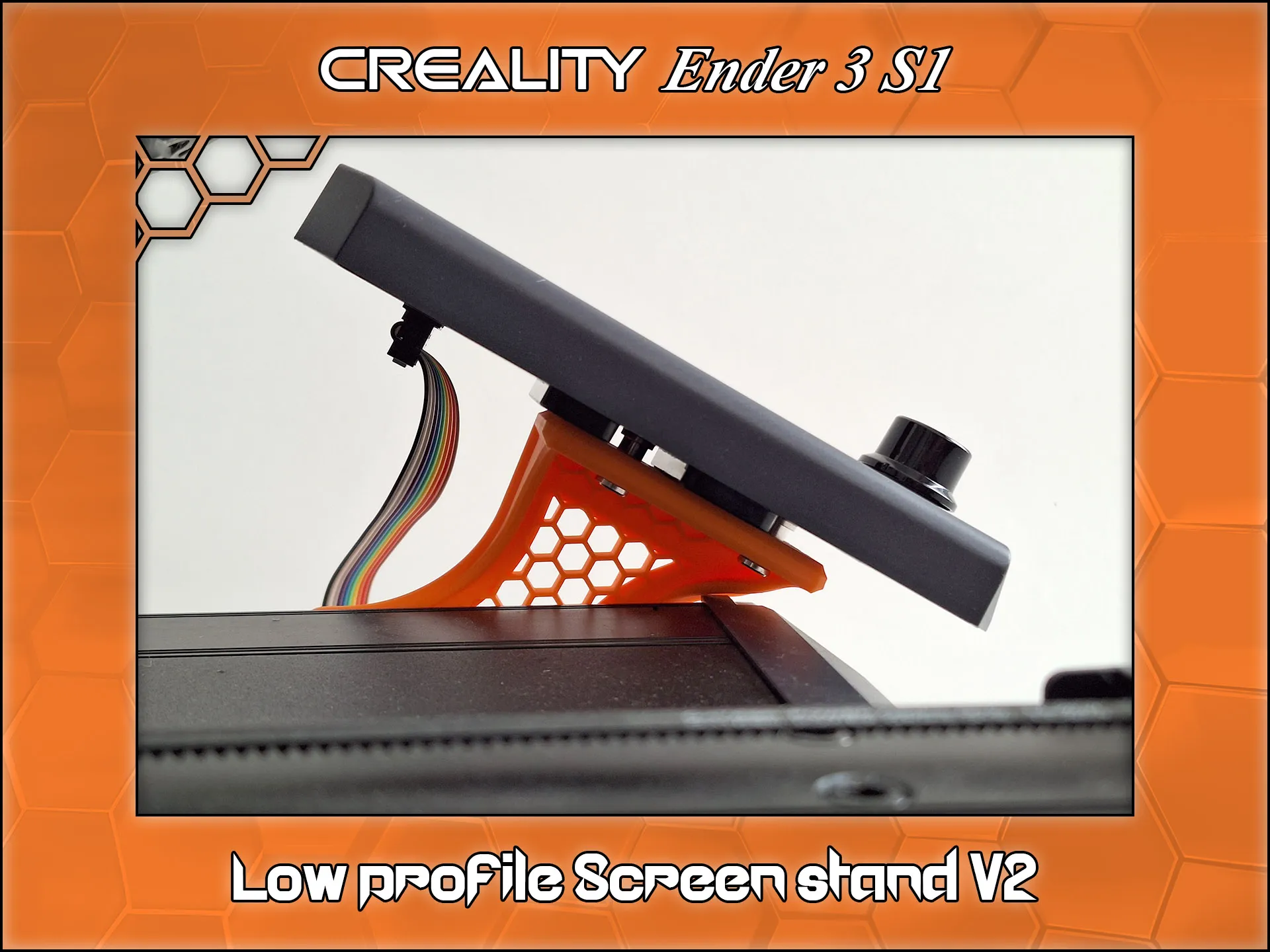 Giá đỡ màn hình thấp cho Ender 3 S1 V2 (cải tiến độ bền)