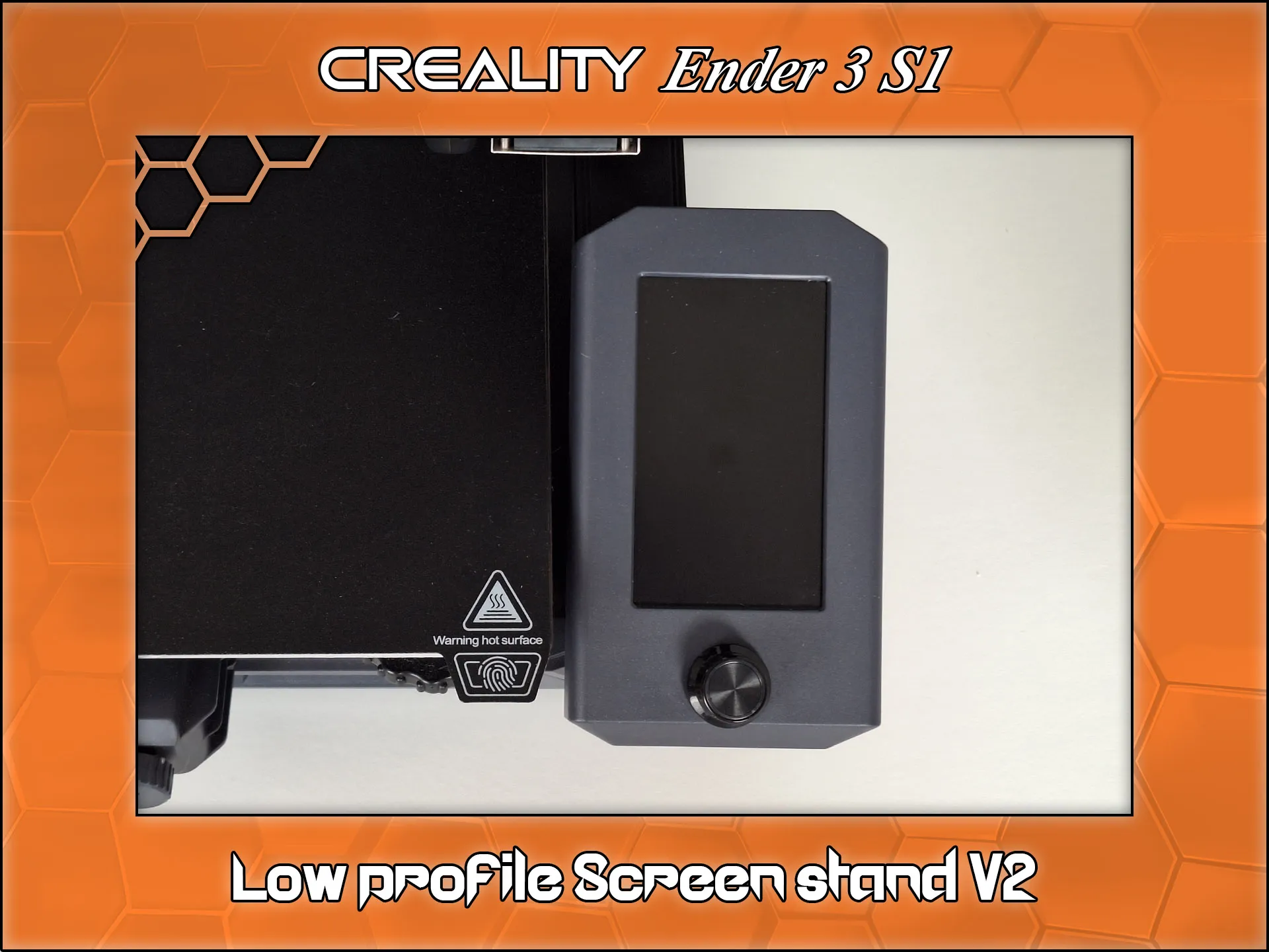 Giá đỡ màn hình thấp cho Ender 3 S1 V2 (cải tiến độ bền)