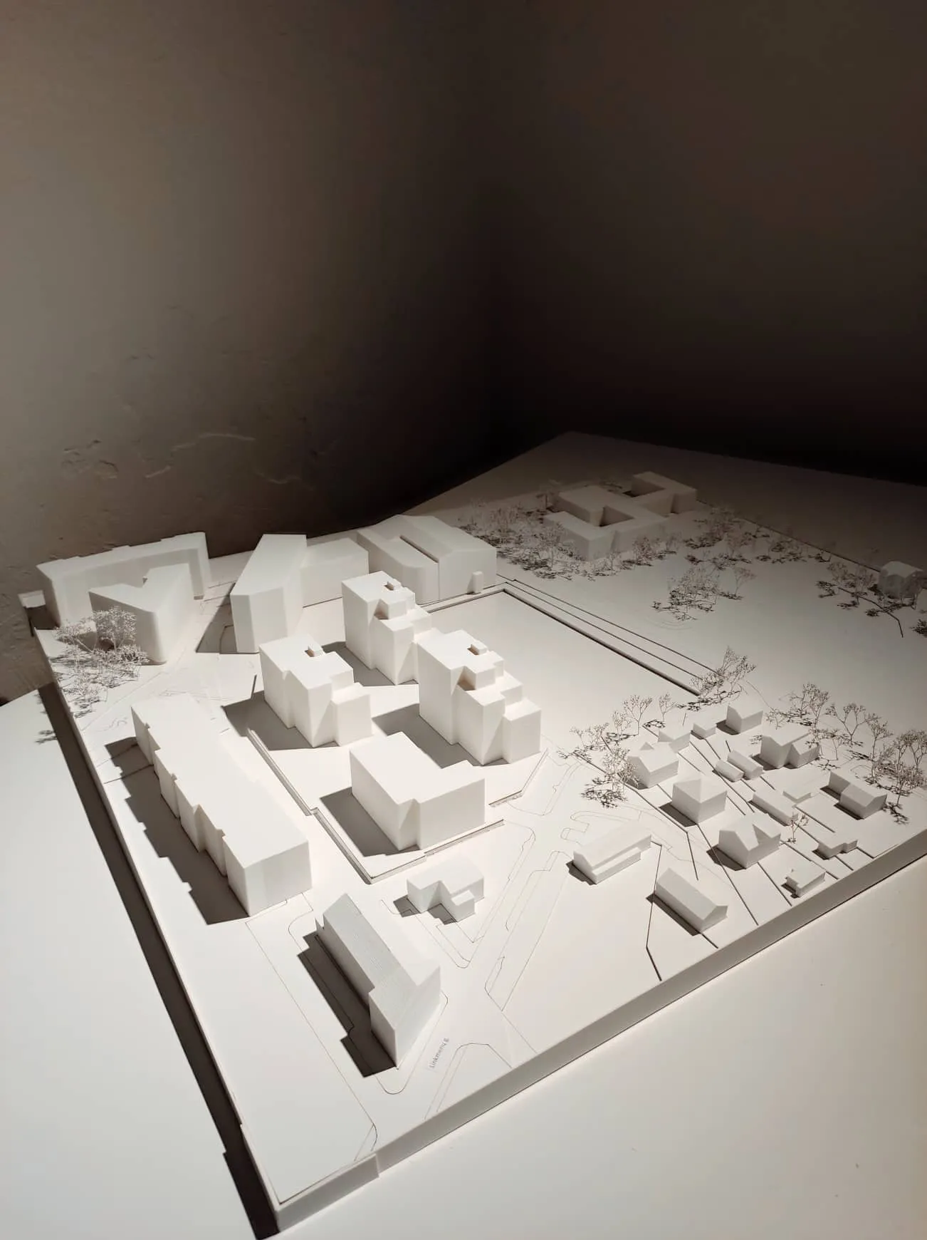 Mô hình nhà ở kiến trúc tỷ lệ 1:500