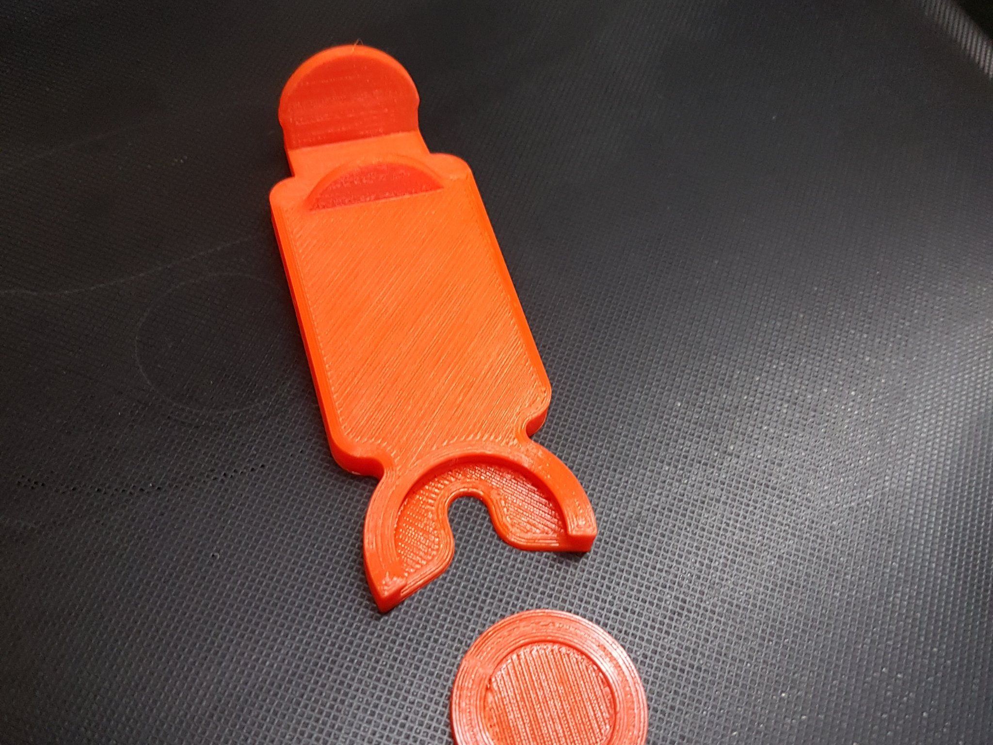 Móc khóa đa năng 3 trong 1 với giá đỡ và token xe đẩy