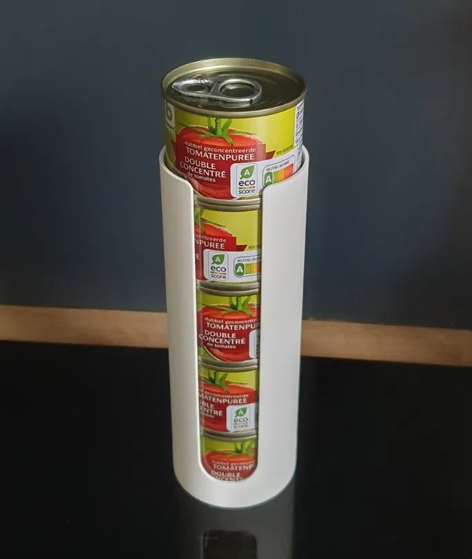 Giá đỡ cho hộp sốt cà chua cô đặc