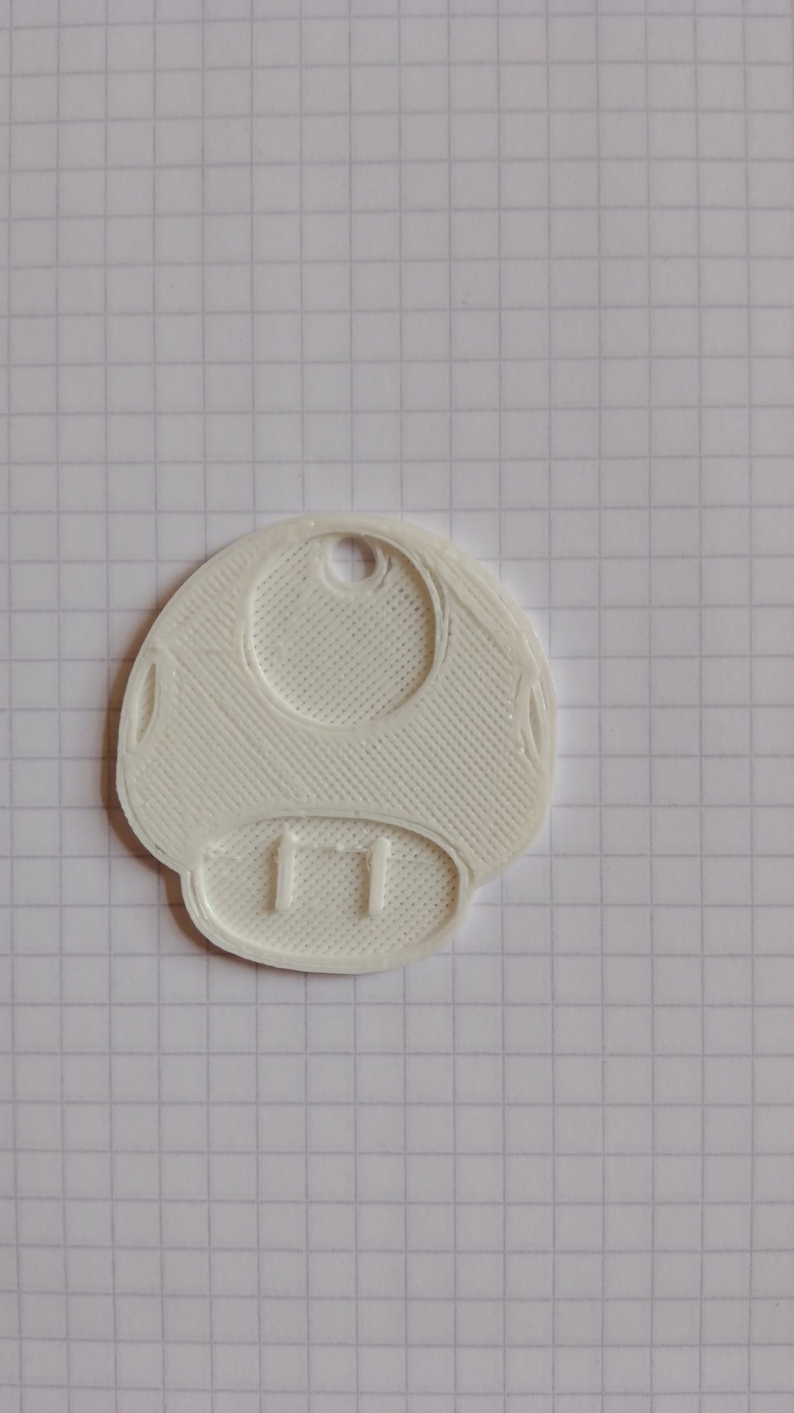 Móc chìa khóa nấm Mario phong cách remix