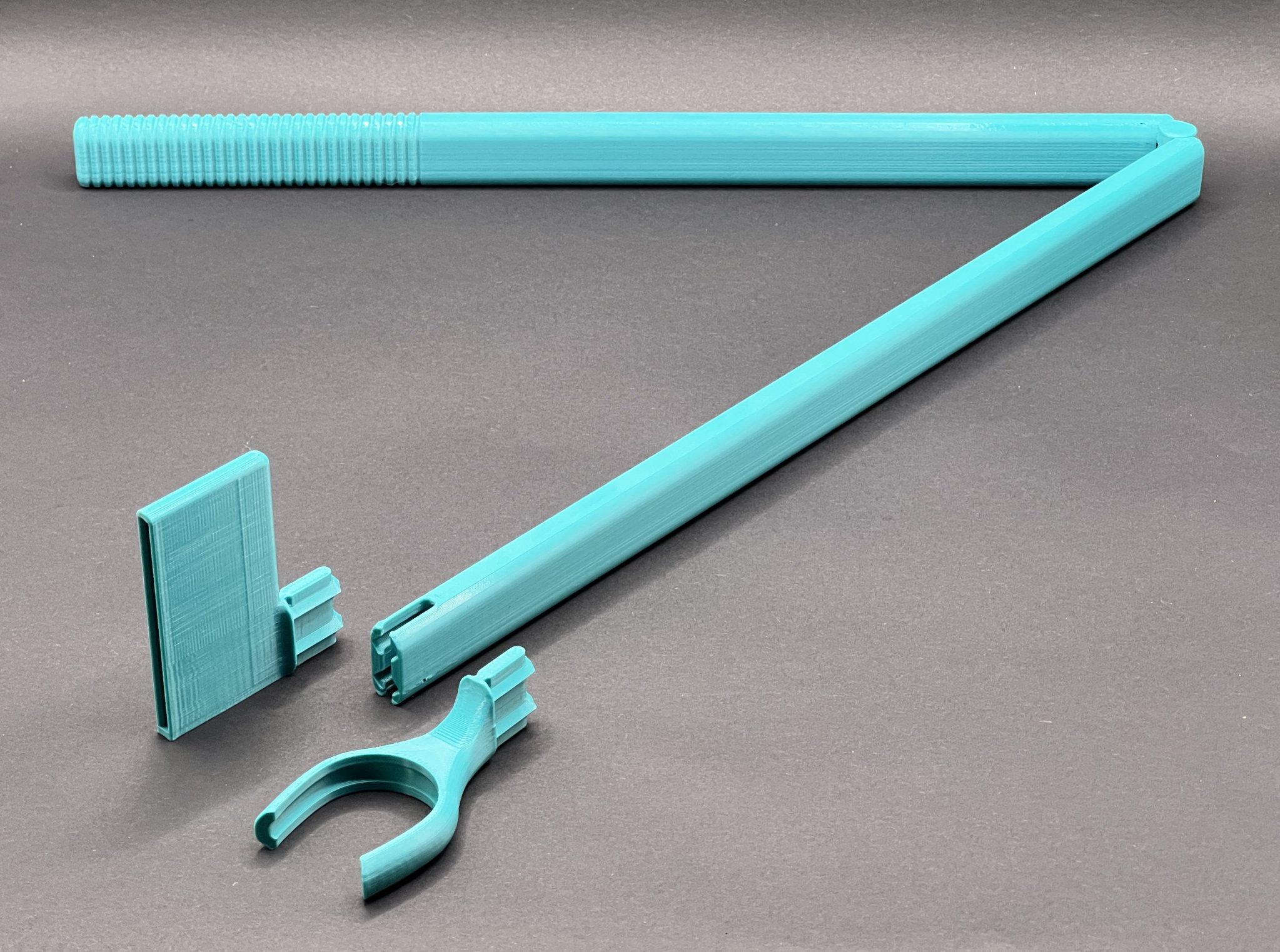 Kéo dài tay cầm gập với đầu công cụ thay thế