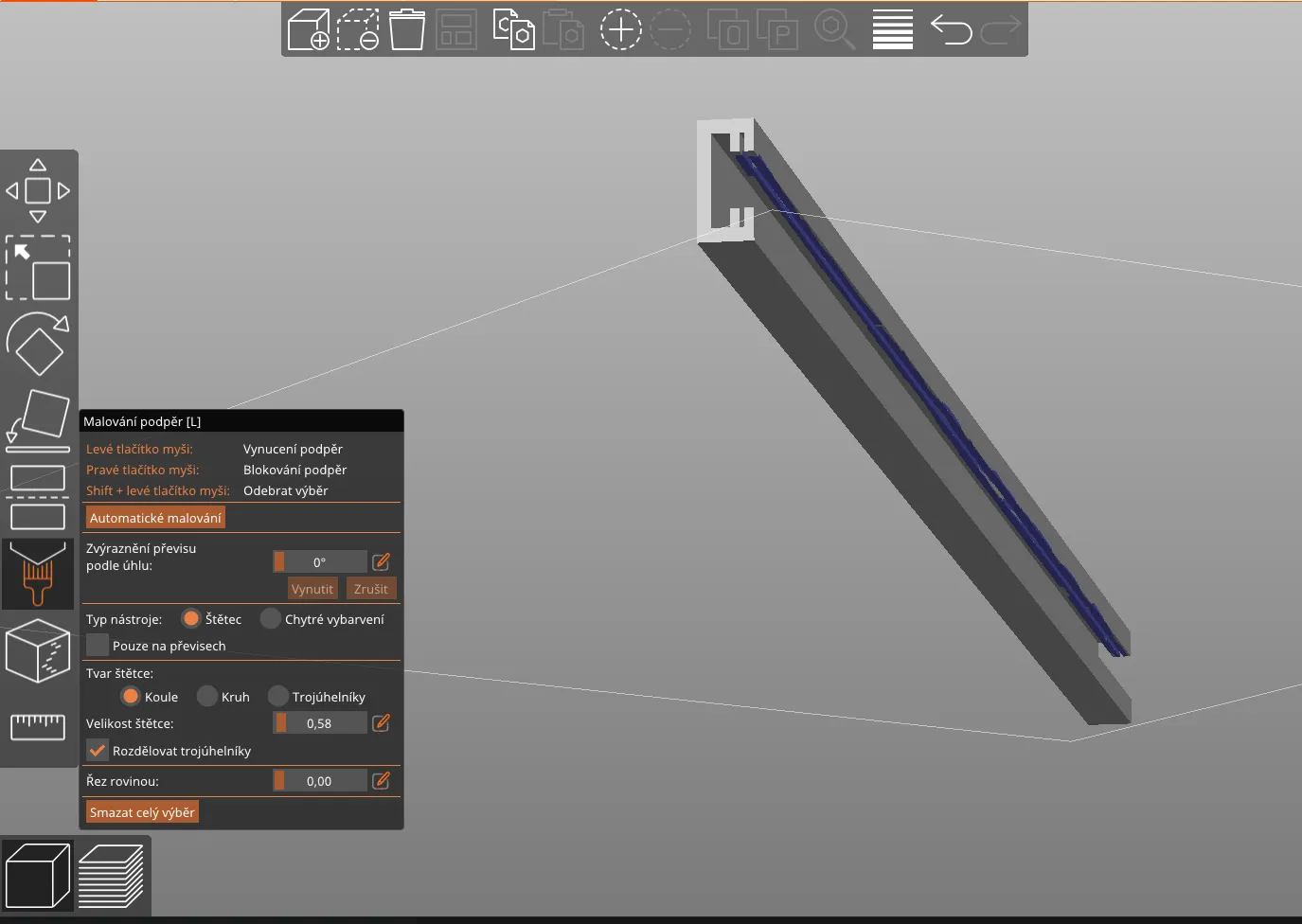Giá đỡ cho đèn LED với vỏ bảo vệ trong suốt
