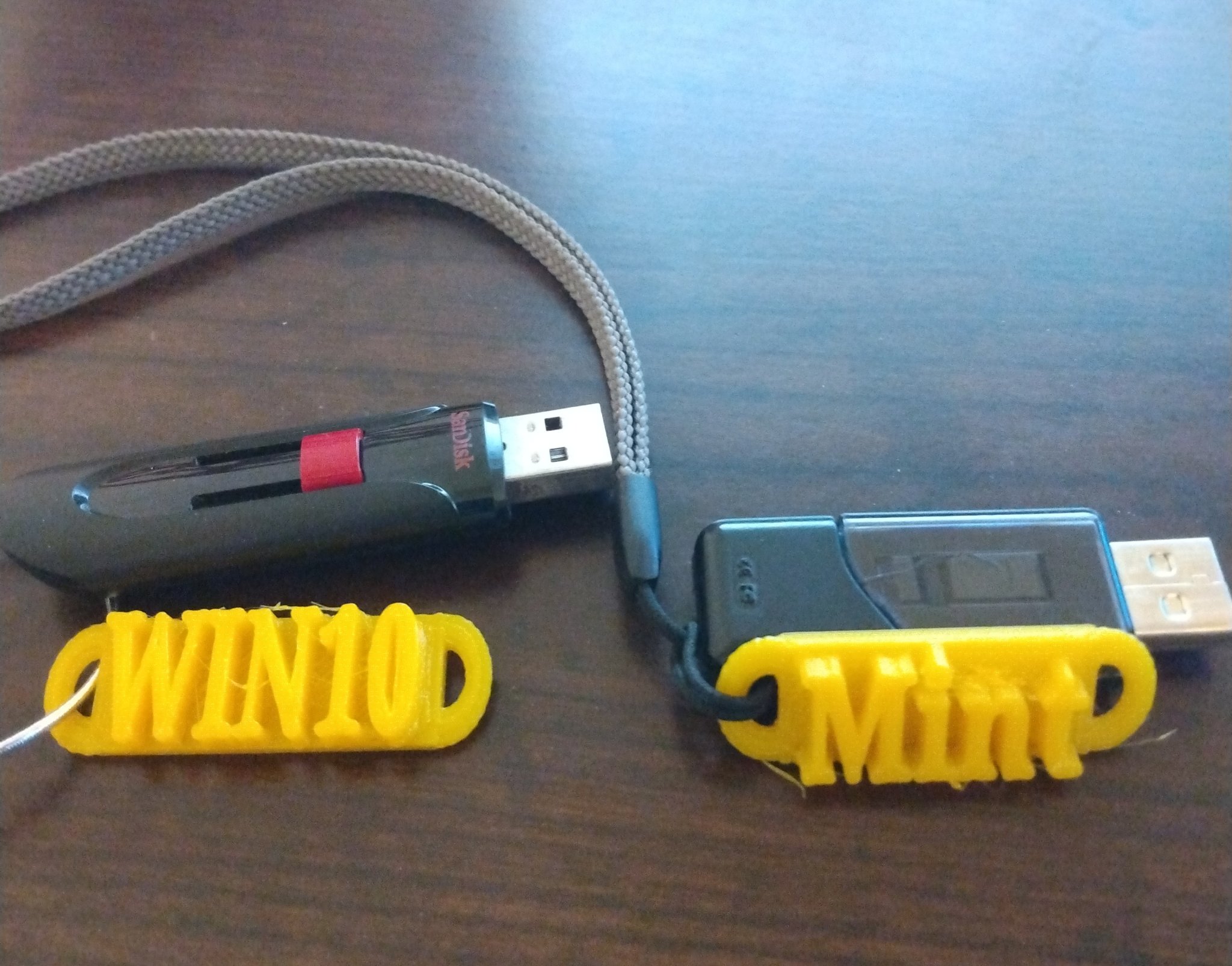 Thẻ nhận diện cho ổ USB giúp nhận biết nội dung dễ dàng