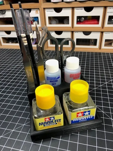 Trạm tổ chức decal cho dụng cụ mô hình Tamiya