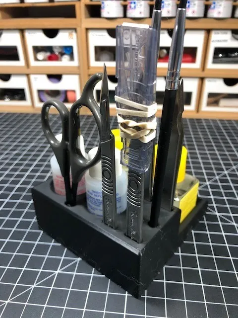 Trạm tổ chức decal cho dụng cụ mô hình Tamiya