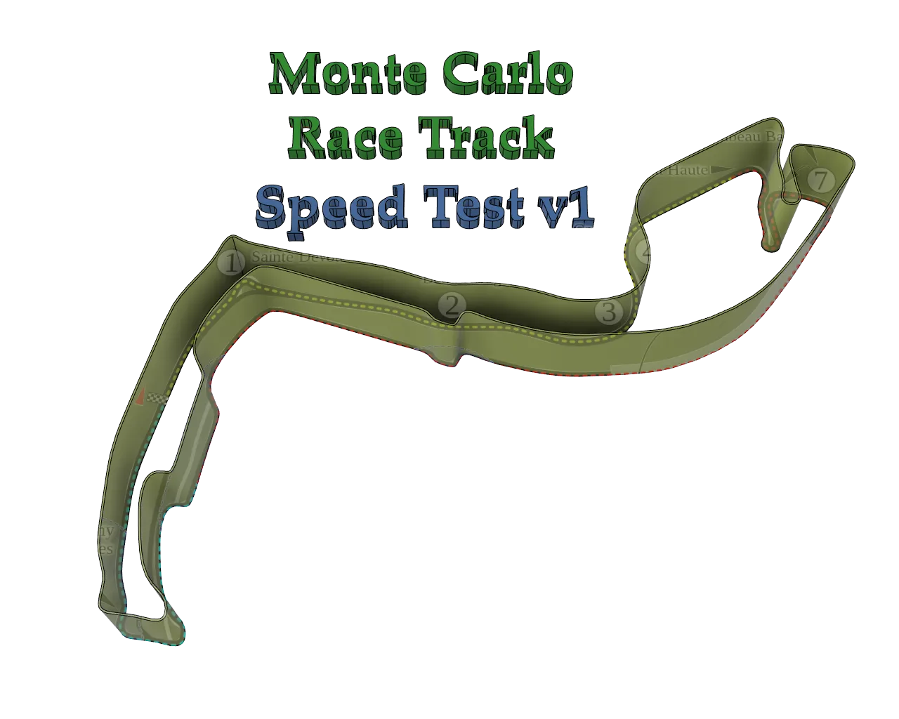 Kiểm tra tốc độ trên đường đua Monte Carlo nổi tiếng