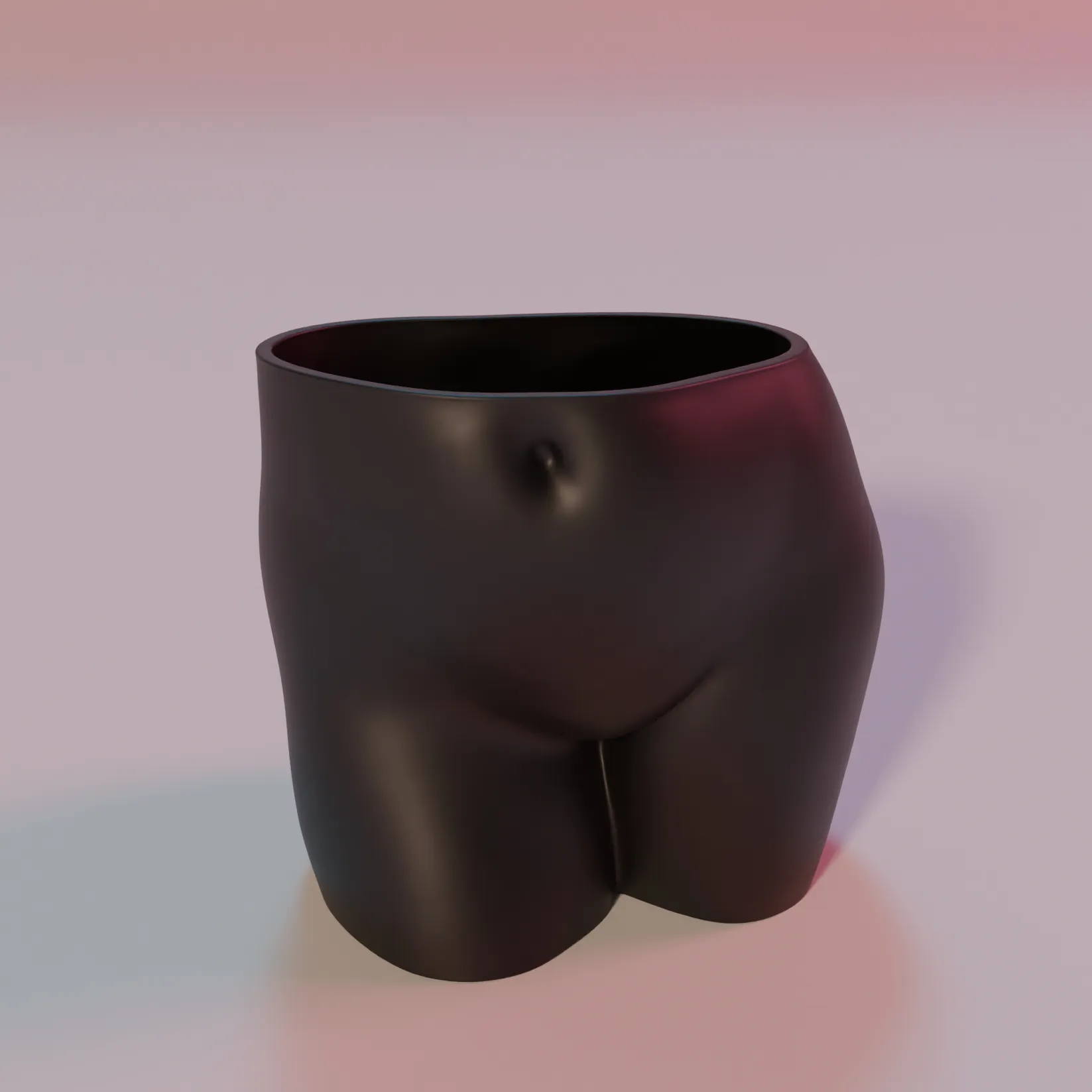 Chậu cây hình mông nữ dễ thương