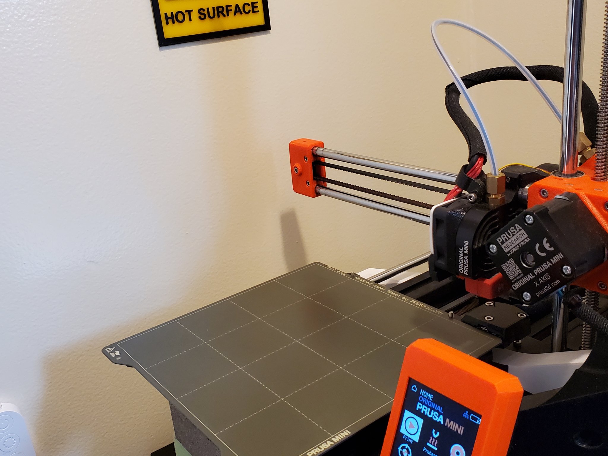 Biểu tượng cảnh báo bề mặt nóng cho máy in 3D