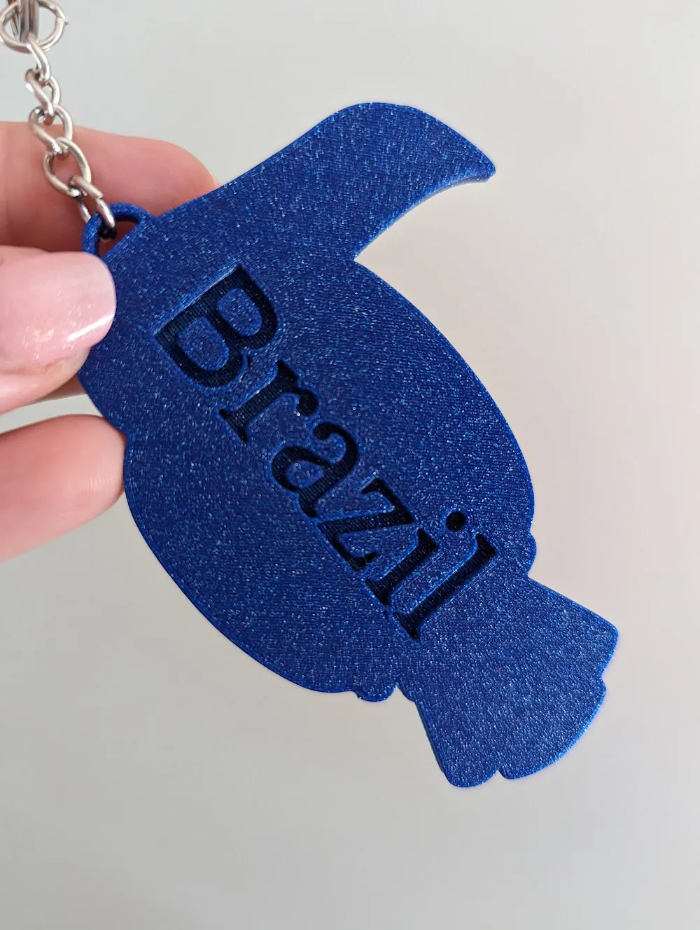 Móc khóa chủ đề Brazil với thiết kế độc đáo