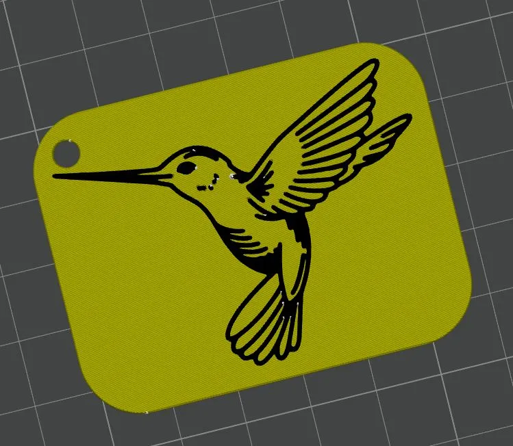 Móc khóa Colibri cho phòng ngủ