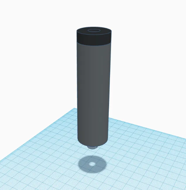 Đầu giảm thanh cho súng ngắn airsoft