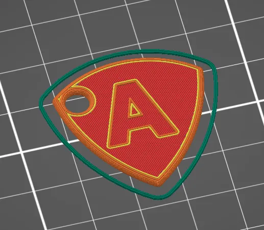 Móc khóa KeyTag với G-Clef hoặc chữ cái tùy chỉnh