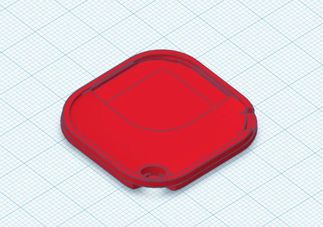 Nắp lưng thay thế cho bộ theo dõi Fixed Smile