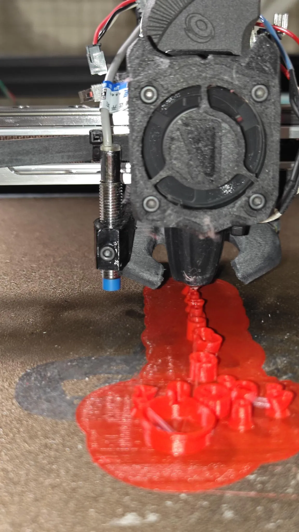 Giá đỡ cảm biến superpinda/8mm cho đầu in VZ của RatRig