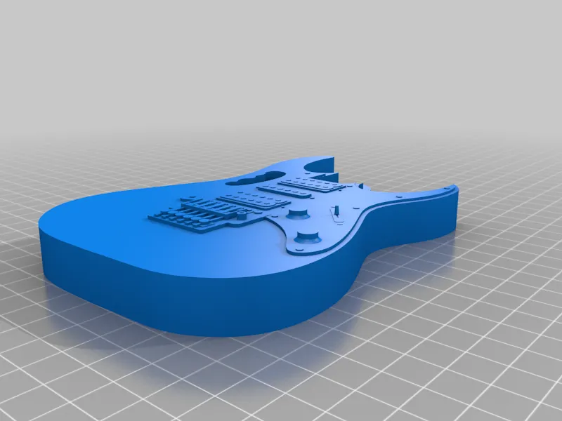 Mô hình guitar mini Ibanez Jem của Stevies Vai