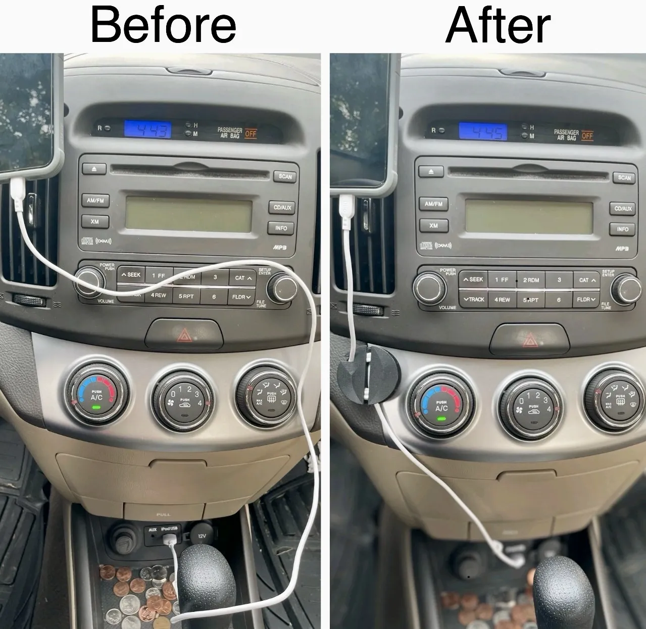 Giá đỡ dây sạc ô tô Cord Wrangler