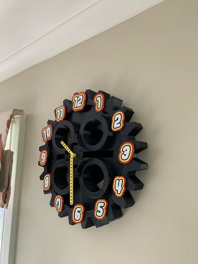 Đồng hồ Lego Technic lớn với số hiệu