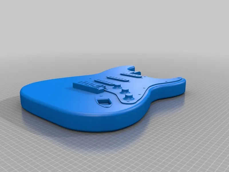 Mô hình guitar điện Fender Stratocaster mini 1:1