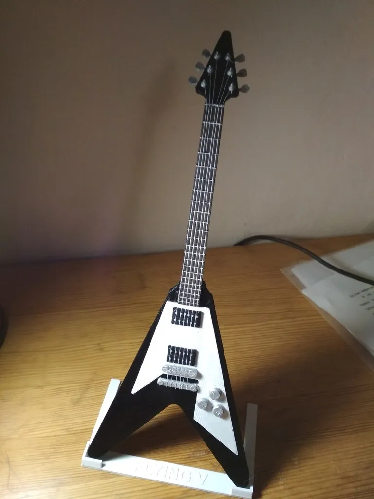 Mô hình guitar điện mini Gibson Flying V