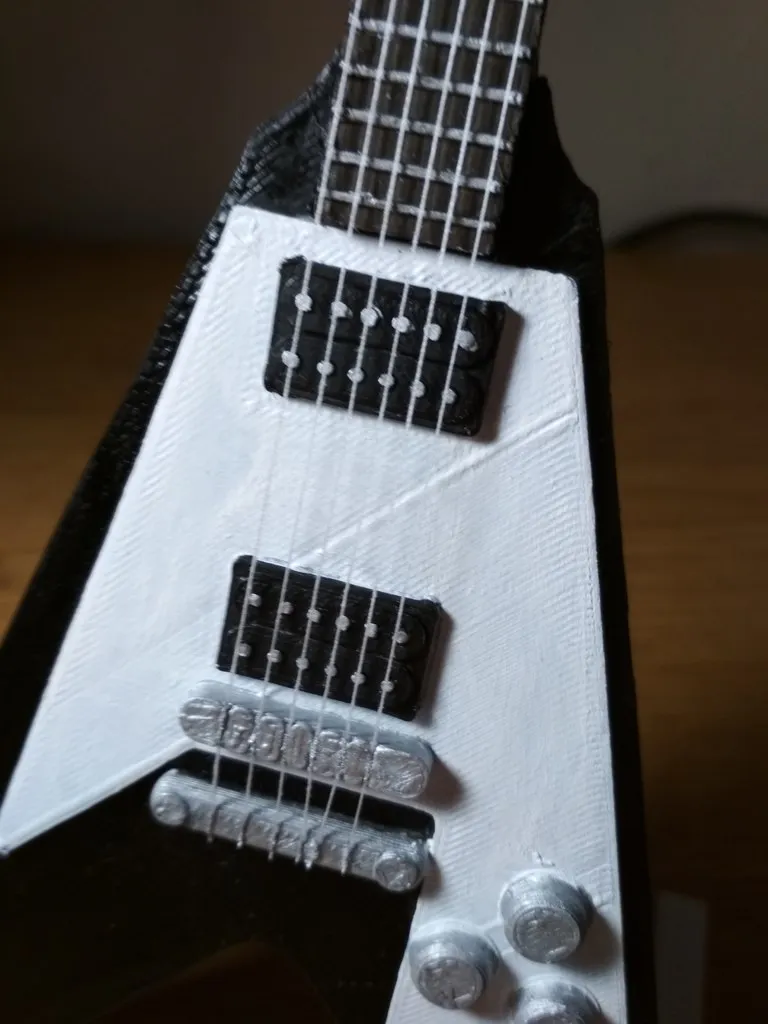 Mô hình guitar điện mini Gibson Flying V