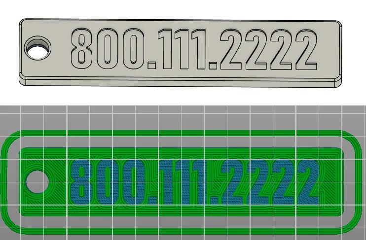 Thẻ chìa khóa theo phong cách biển số xe Đức