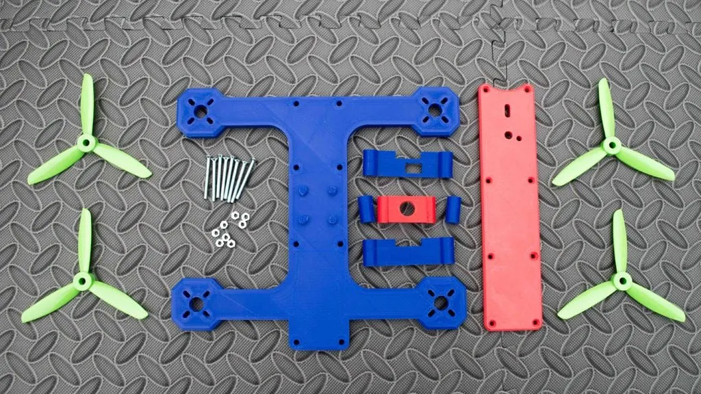 Khung drone FPV 4 inch với động cơ 2204 2300kv