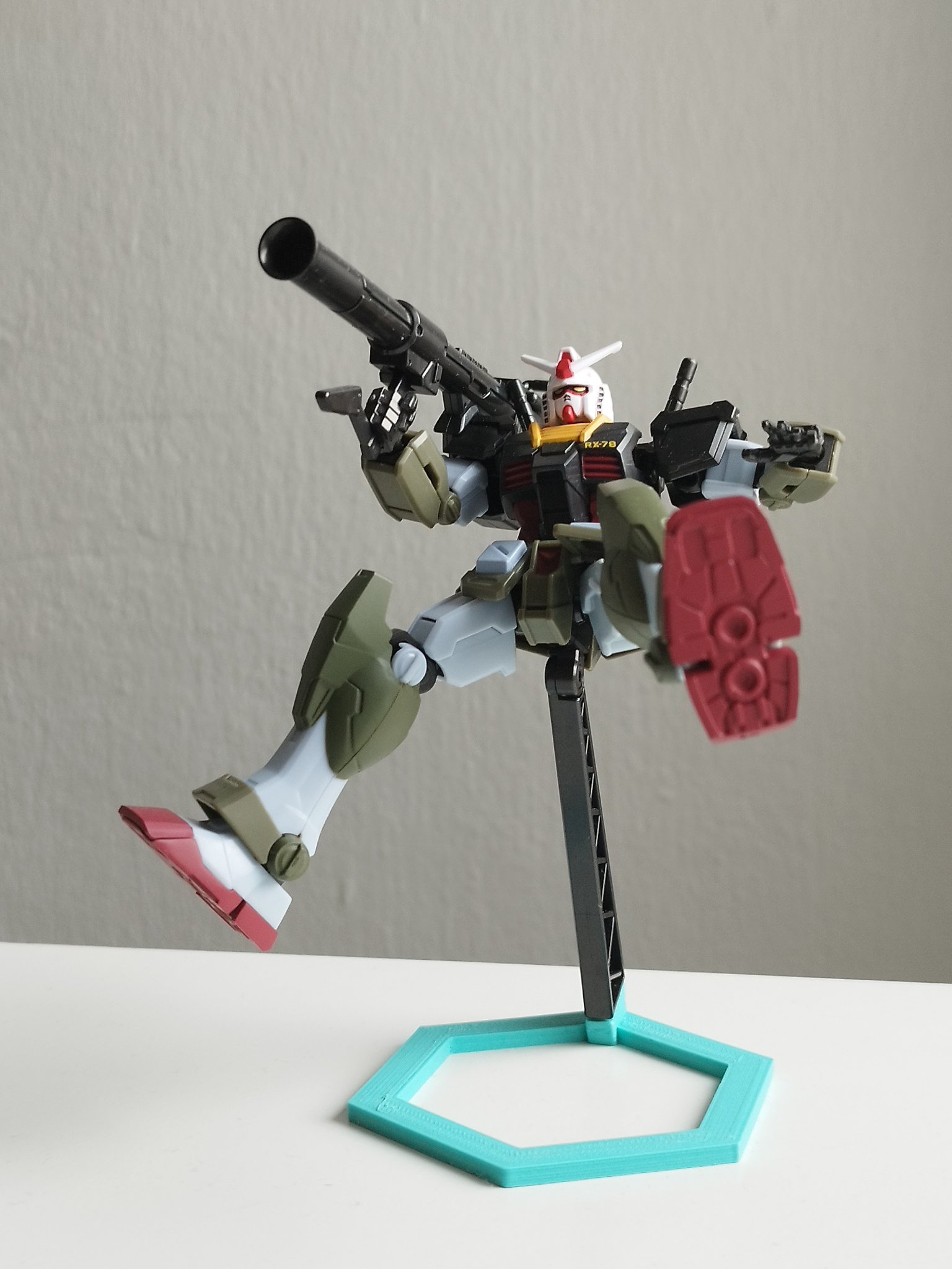 Giá đỡ Gundam Gframe 1/220 dễ in ấn