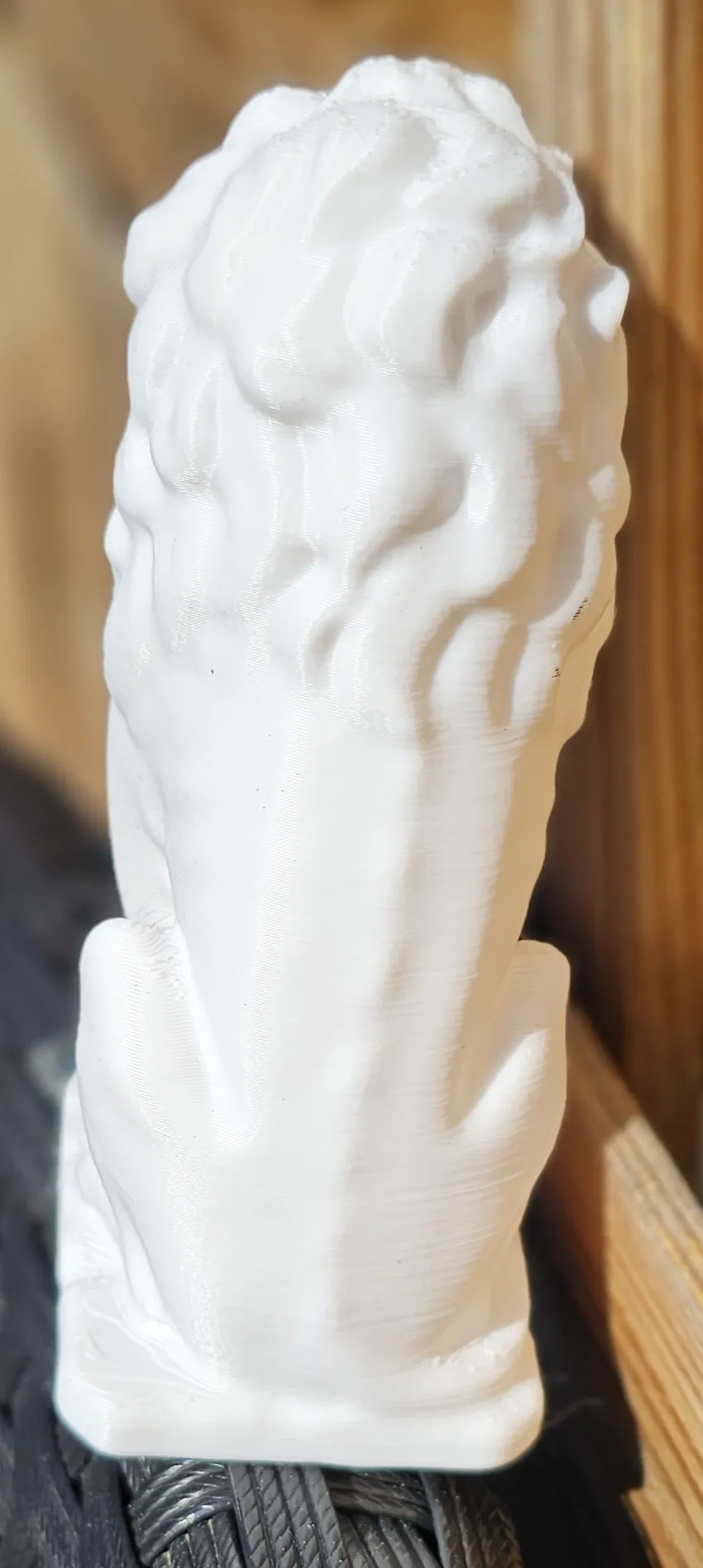 Sư tử ngồi được tạo ra từ photogrammetry