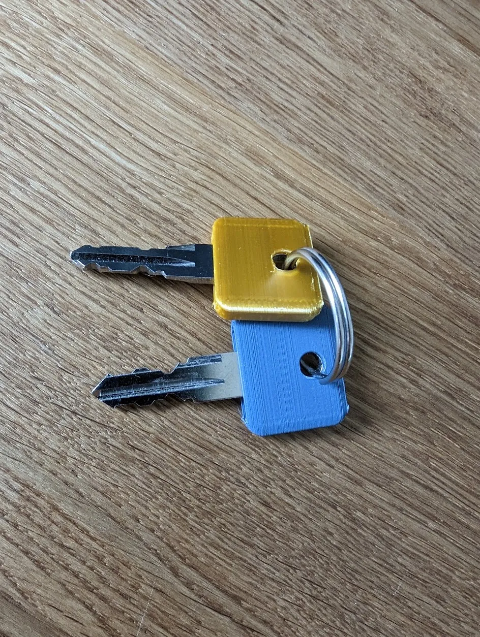 Nắp chìa khóa Thule cho hộp mái xe dễ nhận diện