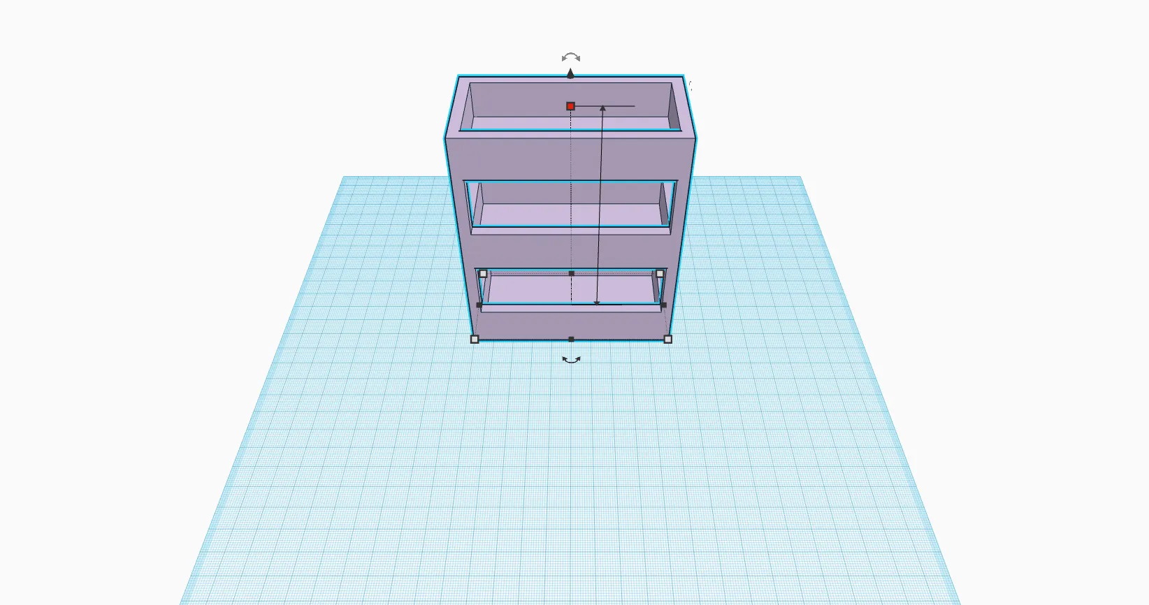 Giá đỡ dụng cụ trang điểm và văn phòng phẩm 3 trang