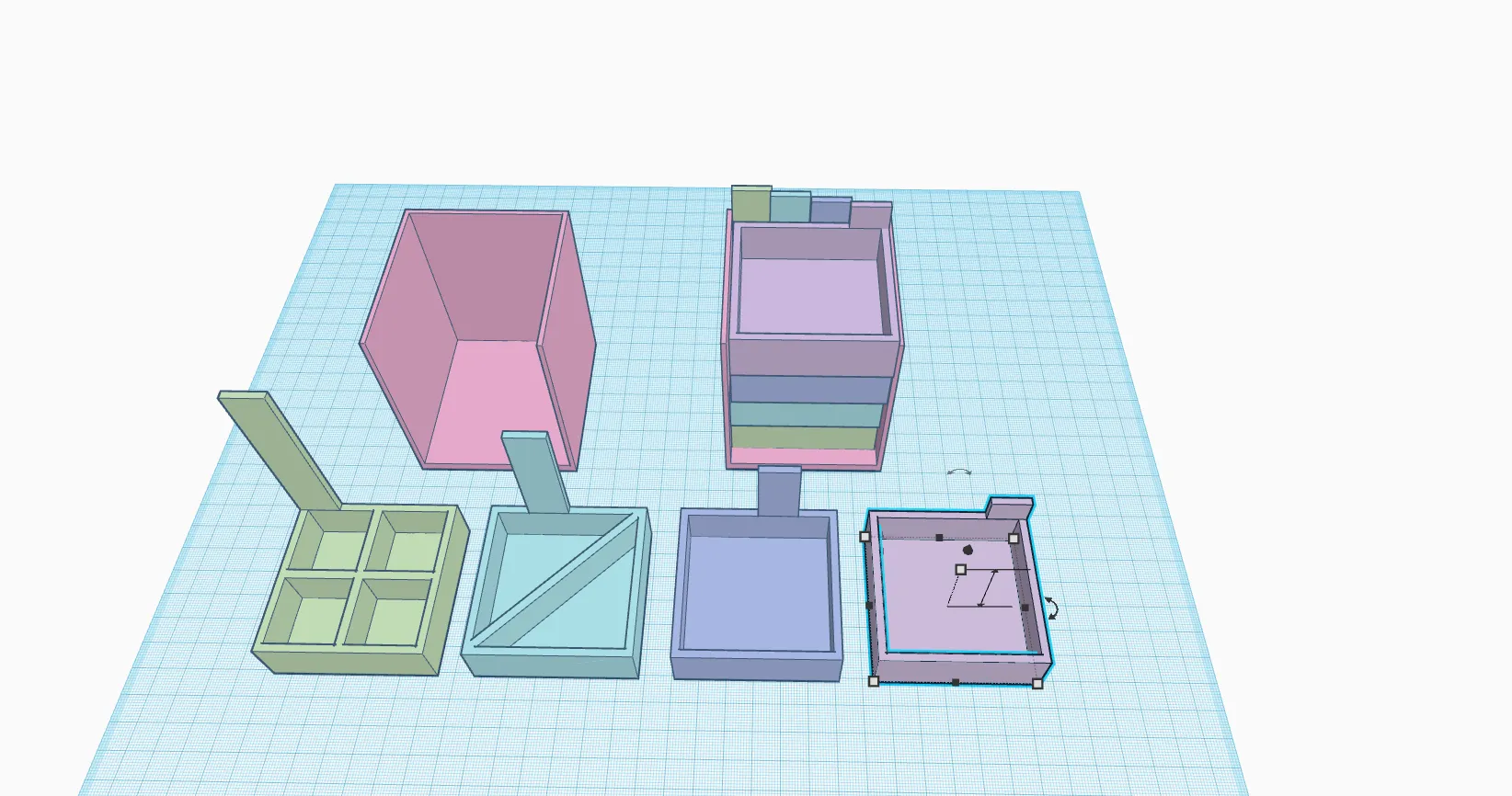 Kho lưu trữ thiết bị 4 cho sở thích và tổ chức